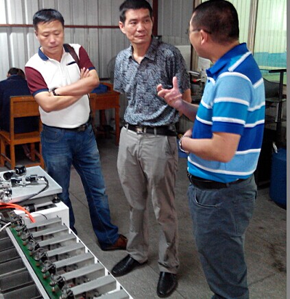 Relevant leaders of Ningbo Weifu Tianli supercharger Co., Ltd. came to guide the work